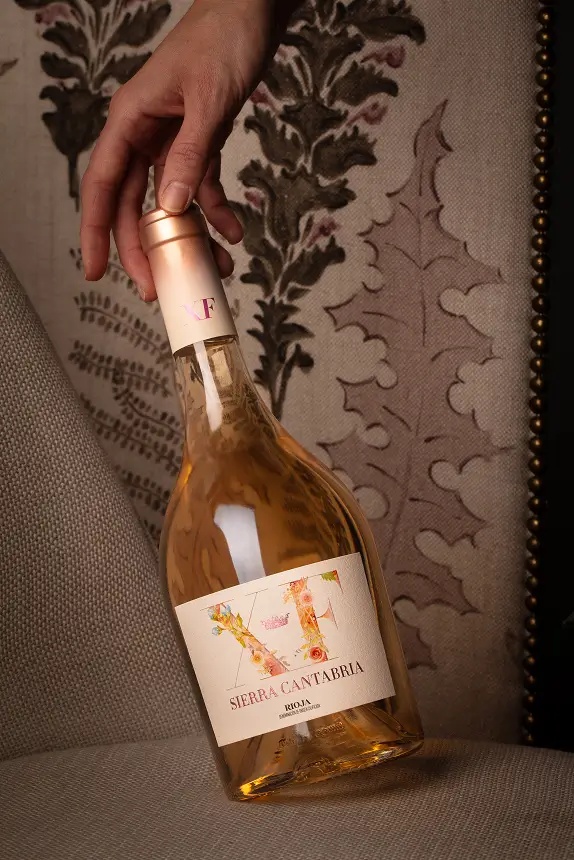 XF botella elegante